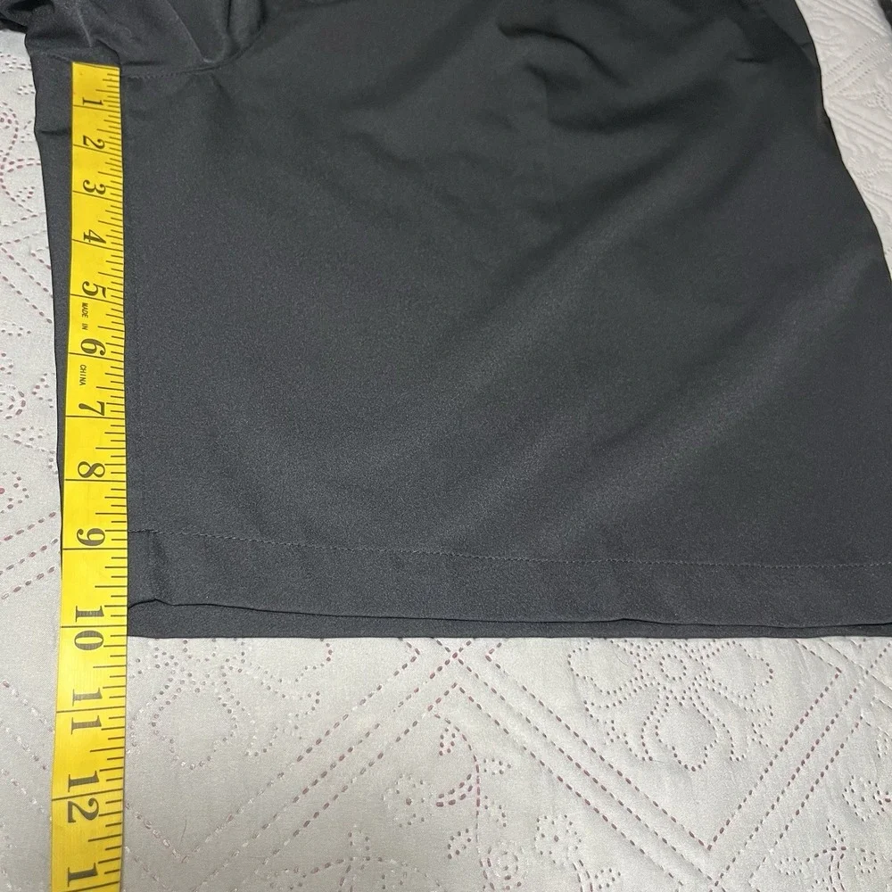 Adidas Golf Shorts Mens Black Climalite Flat Front Performance‎ Size 42